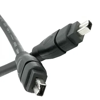 IEEE-1394 Кабель FireWire 4 pin-4-контактный кабель-адаптер firewire 4-4 IEEE 1394a Кабель FireWire 400 для Apple FireWire, Sony 6FT