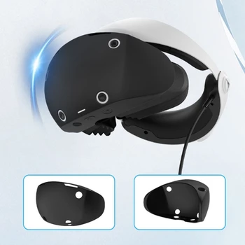 Силиконовый Защитный чехол VR Протекторы для PS VR2 Держатель Гарнитуры Чехол для Очков Отводящие Тепло Прочные Силиконовые Рукава